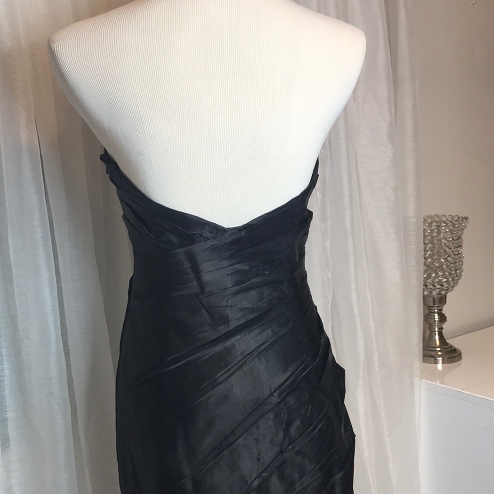 Black Mermaid Style Formal Dress - Picture 4 of 4
